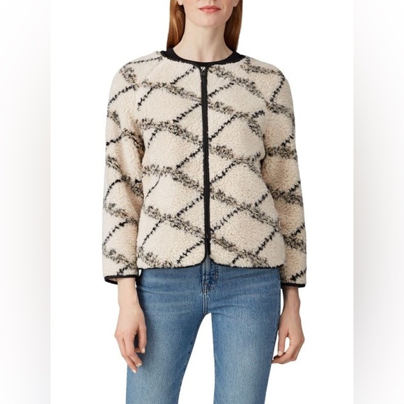 Joie Suzana Faux Shearling Jacket - Picture 1 of 5